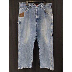 Wrangler Riggs Workwear Men's Blue Jeans/Carpenter 38x30 SKU 3723